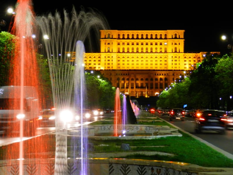 BUCHAREST AT DUSK