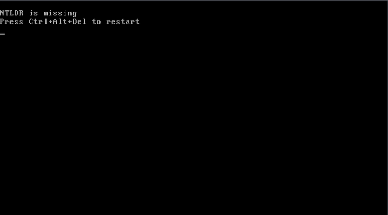 How to Fix “NTLDR Is Missing: Press Ctrl + Alt + Del to Restart” Error