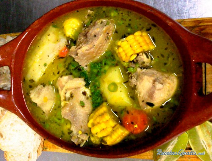 Sancocho de gallina