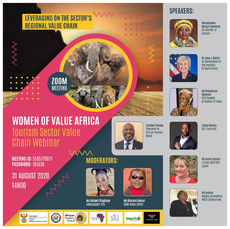 Women of Value - Africa Tourism Board Webinar