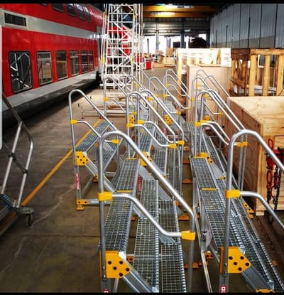 הספקת גרמי מדרגות לרכבת ישראל