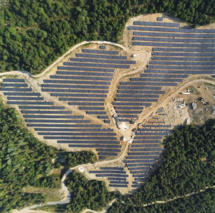 Instalación Fotovoltaica 30 MW · Thorenc - Alpes (Francia)