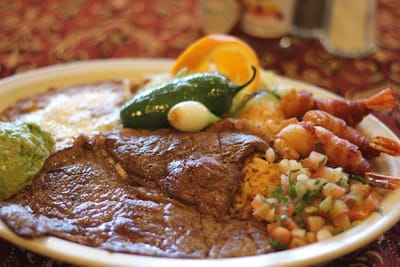 Food: Breakfast, lunch, dinner, desserts and drinks.