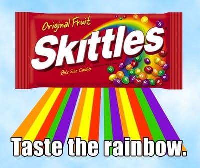 Skittles Tagline image