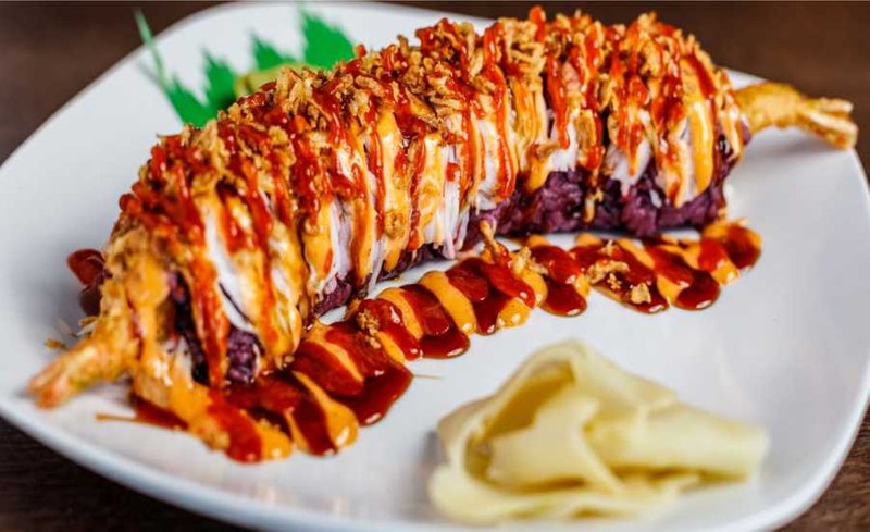 Spicy Crunch Shrimp Tempura Roll