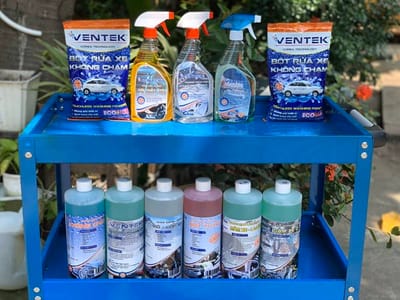 Nuoc rua xe bot tuyet cong nghe moi