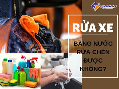 Nên Rửa Ô Tô Xe Máy Bằng Xà Phòng Không