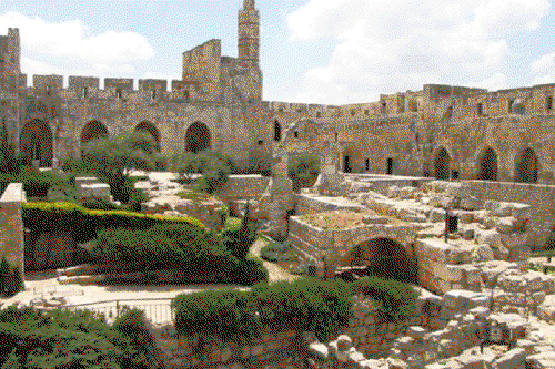 قلاع وأبراج في مدينة القدس القديمة