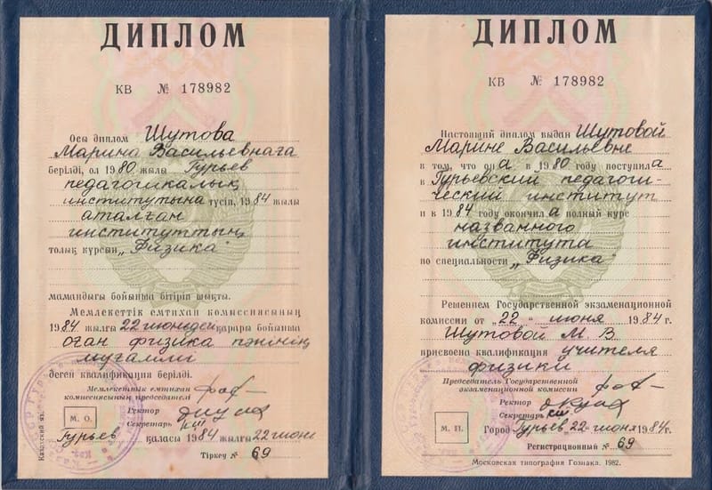 Диплом ОБ ОБРАЗОВАНИИ