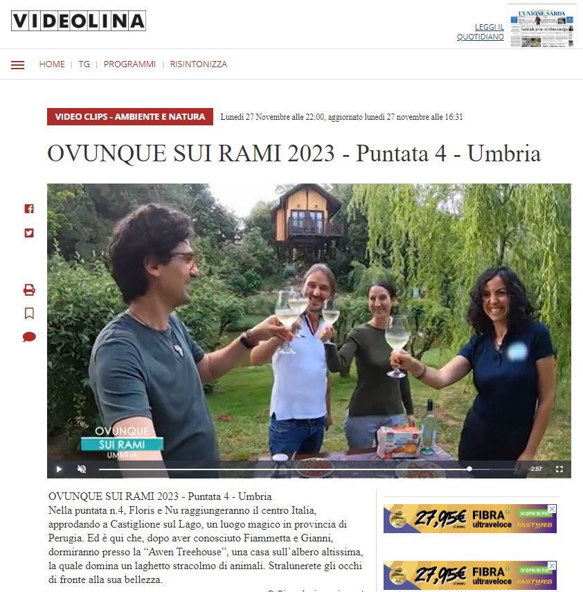 OVUNQUE SUI RAMI - serie tv