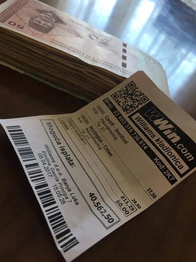 Tiket 08.04.2017 godine