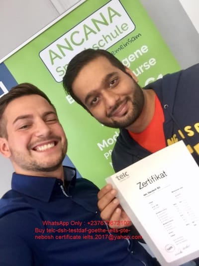 Buy original TELC Zertifikat Online