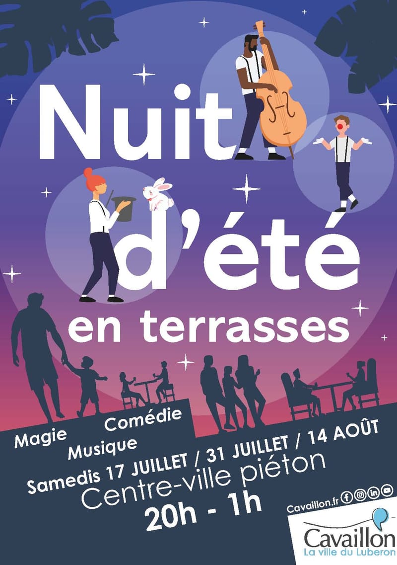Nuit d'été en Terrasse