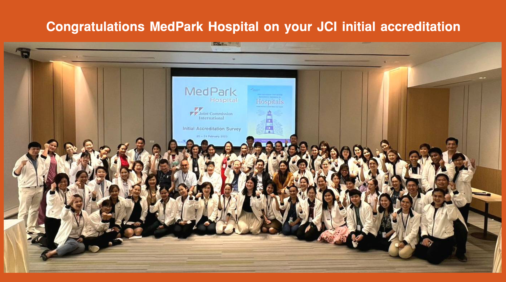 JCI ACCREDITATION CONGRATULATION I MEDPARK