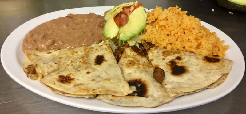 Plato de Quesadilla
