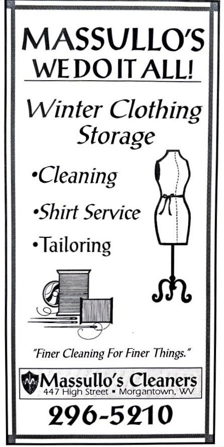 WINTER CLOTHING STORAGE