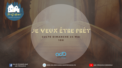 2020.05.24 - Culte du dimanche 24 mai 2020