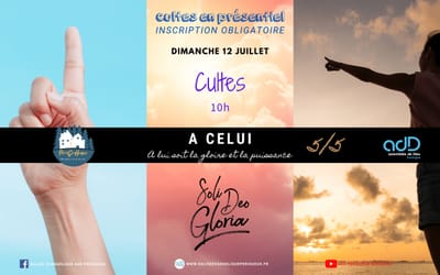 2020.07.12 - Culte EN DIRECT du dimanche 12 juillet 2020