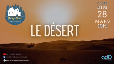 2021.03.28- Culte du dimanche 28 mars 2021