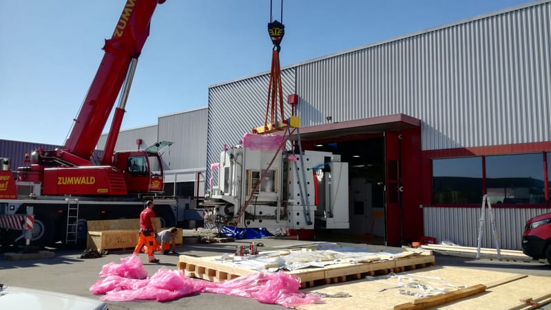 Machine Removal and Relocation