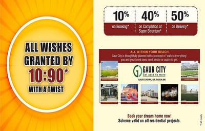 Gaur City 14th Avenue Comes with a Unique Blend of Homes