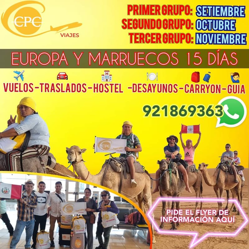 EUROPA Y MARRUECOS SETIEMBRE 2024