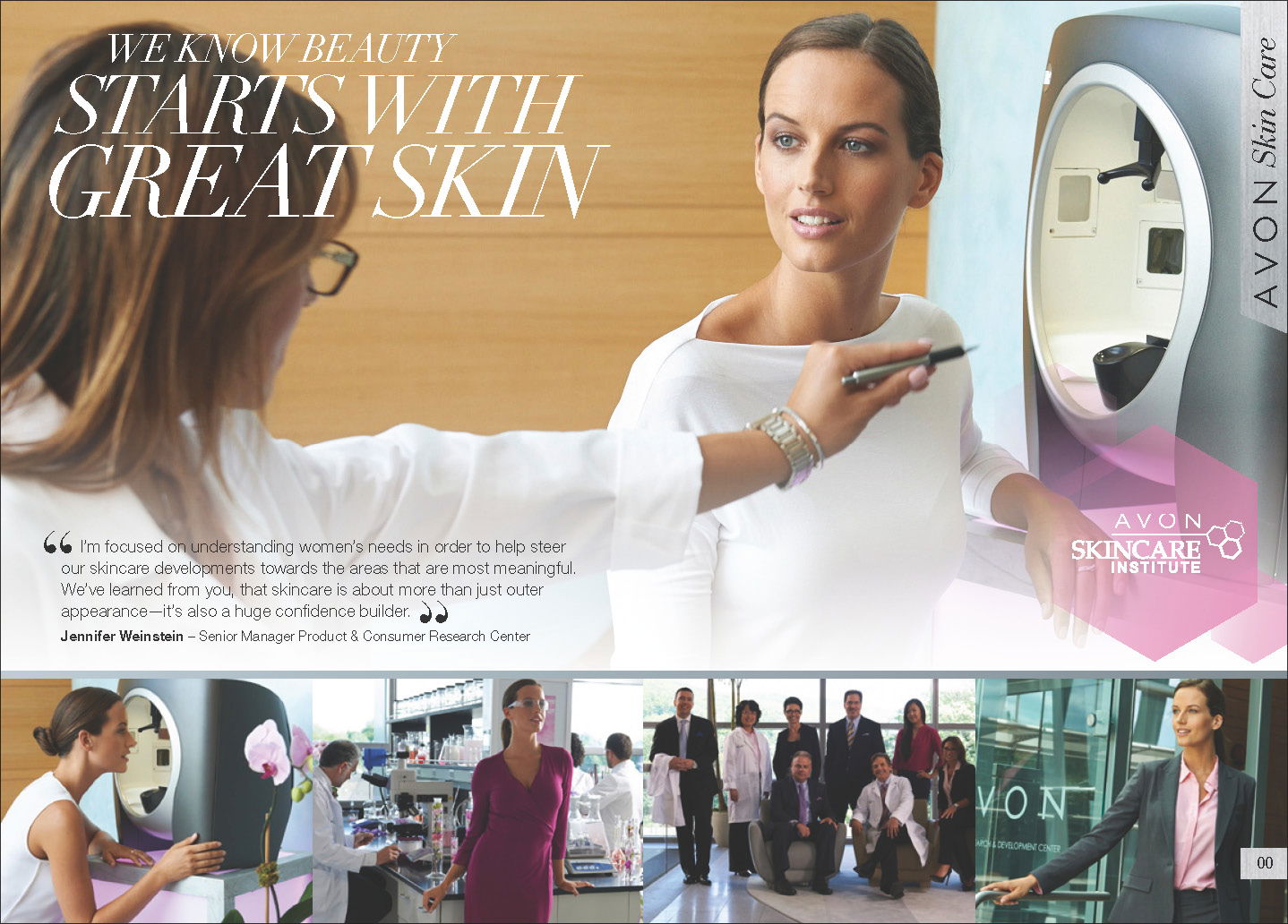 AVON SKINCARE INSTITUTE GLOBAL BRANDING