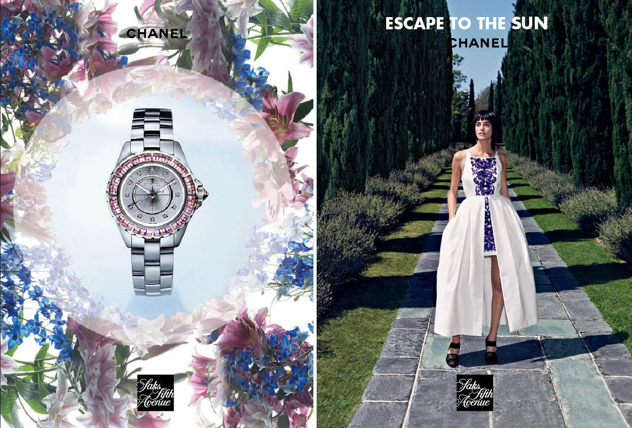 CHANEL ADVERTISING-SAKS FIFTH AVENUE