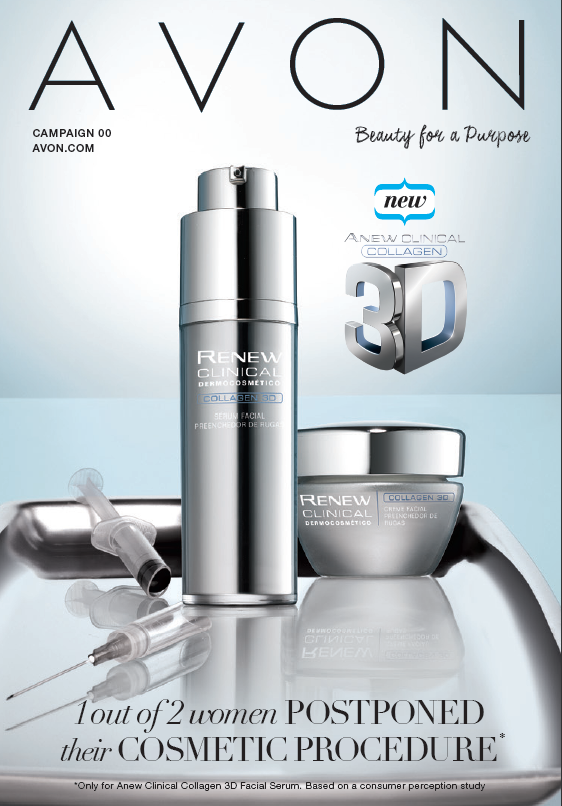 AVON 3D COLLAGEN GLOBAL LAUNCH