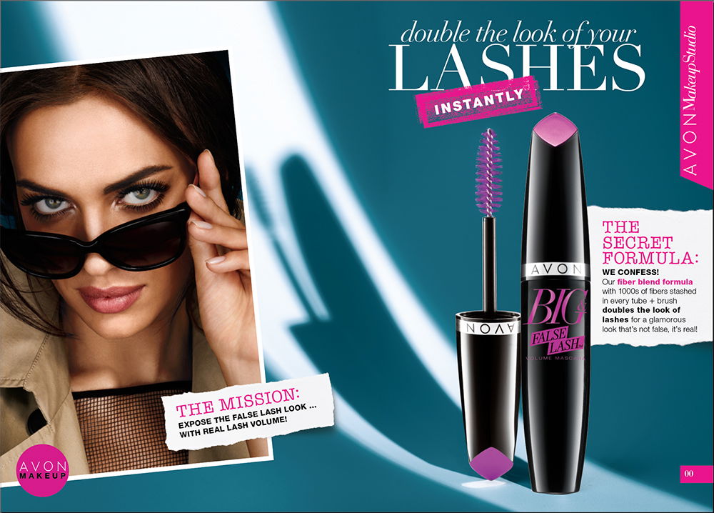 AVON BIG & FALSE MASCARA GLOBAL LAUNCH