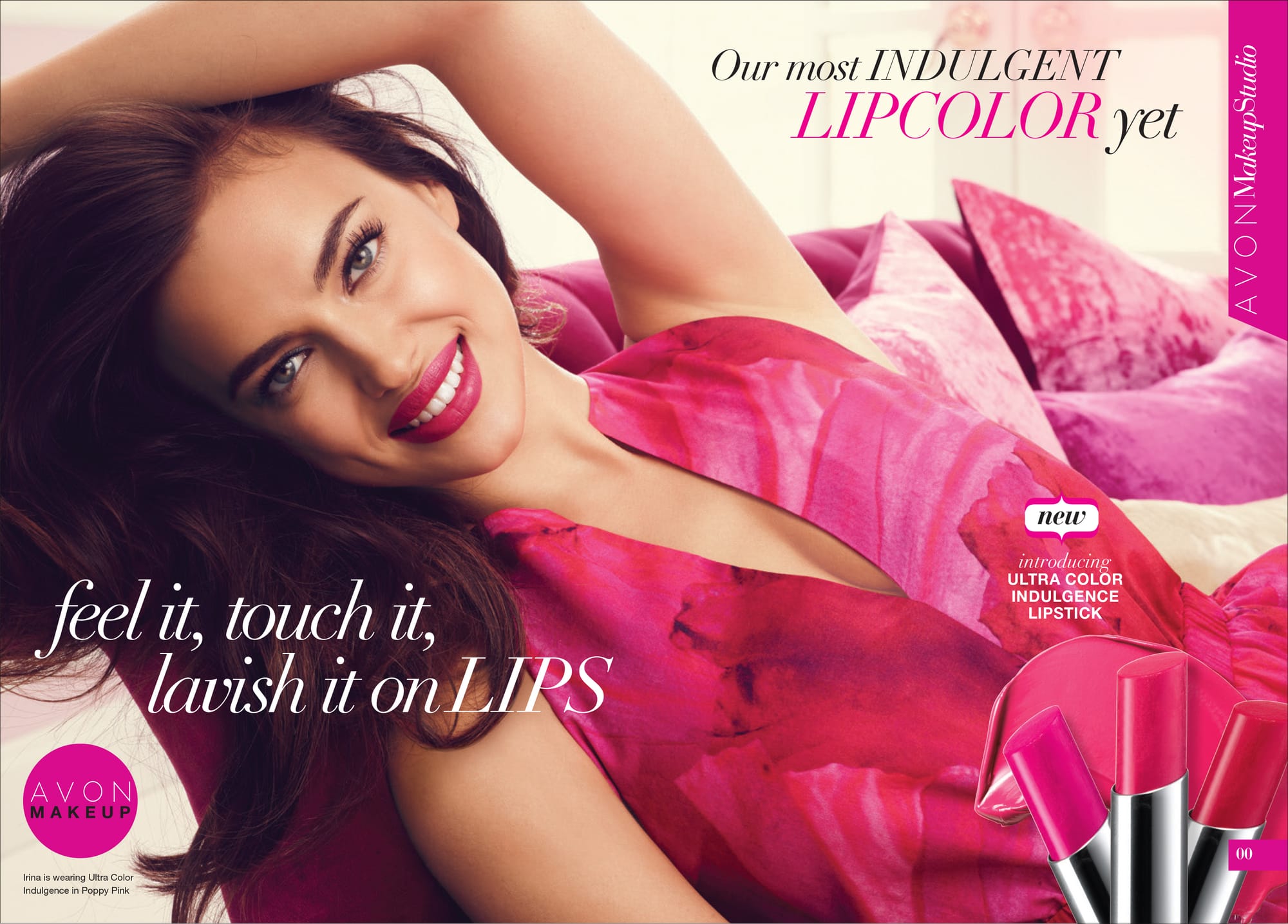 AVON INDULGENCE LIPSTICK GLOBAL LAUNCH