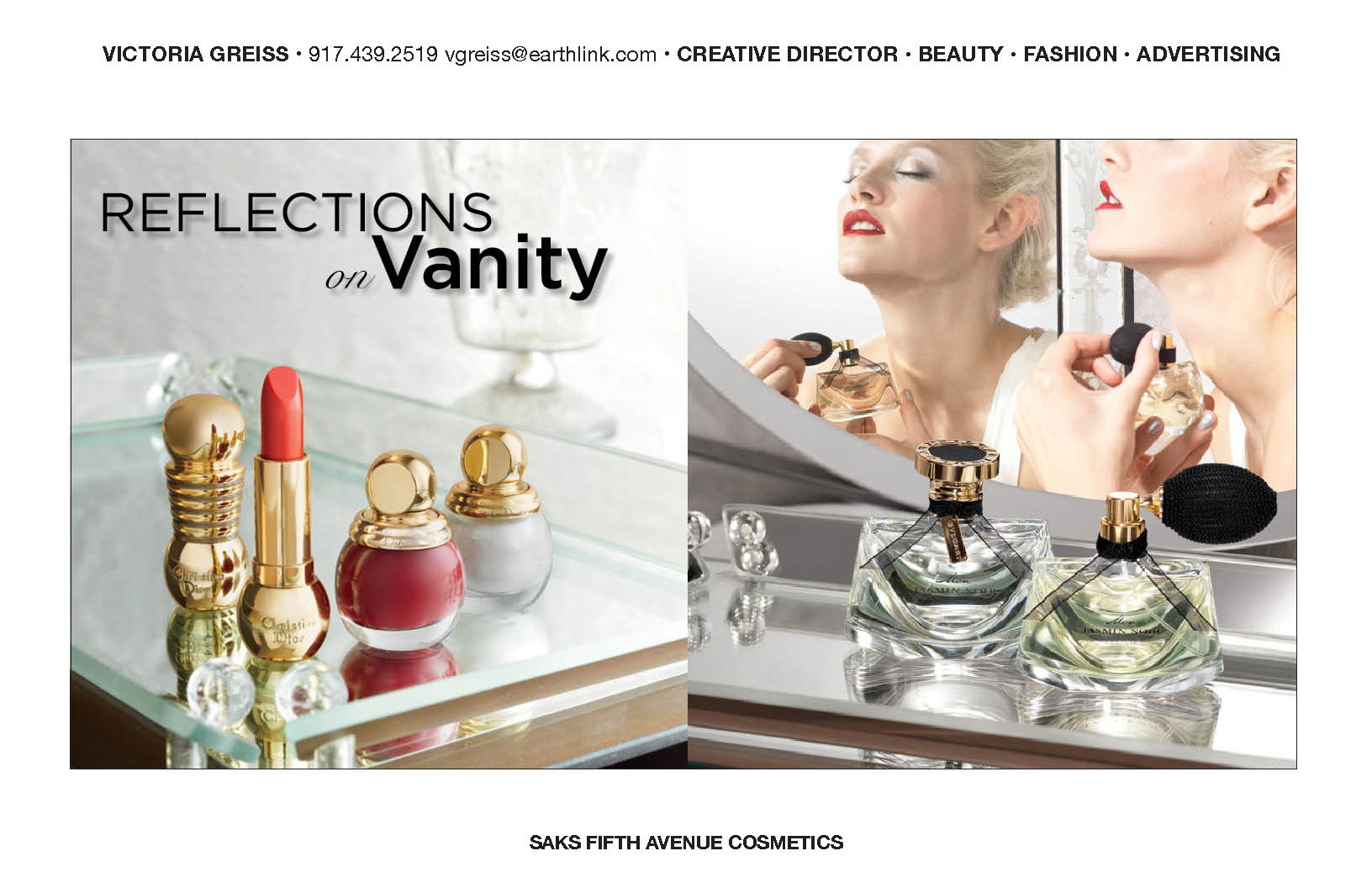 SAKS FIFTH AVENUE BEAUTY SECRETS ADVERTISING