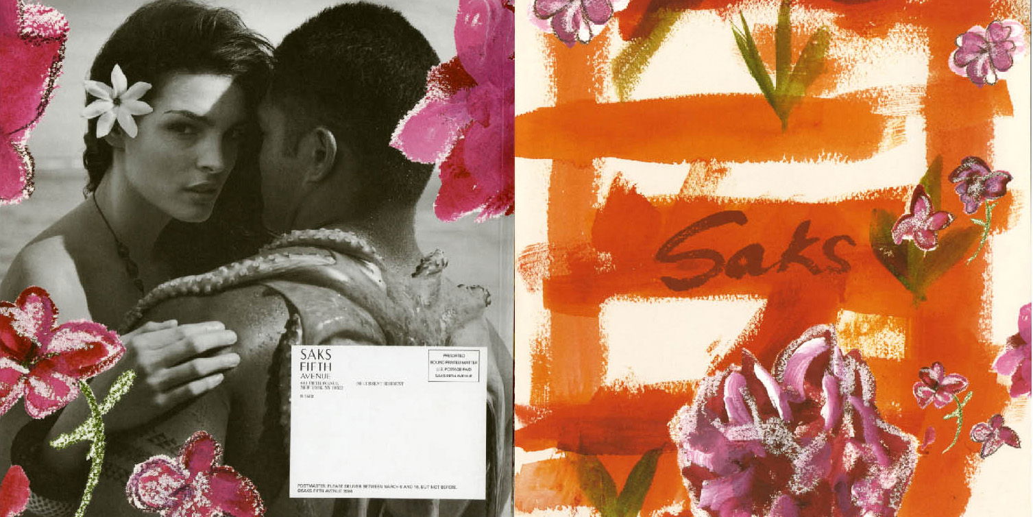 SAKS FIFTH AVENUE SPRING FRONT COVER