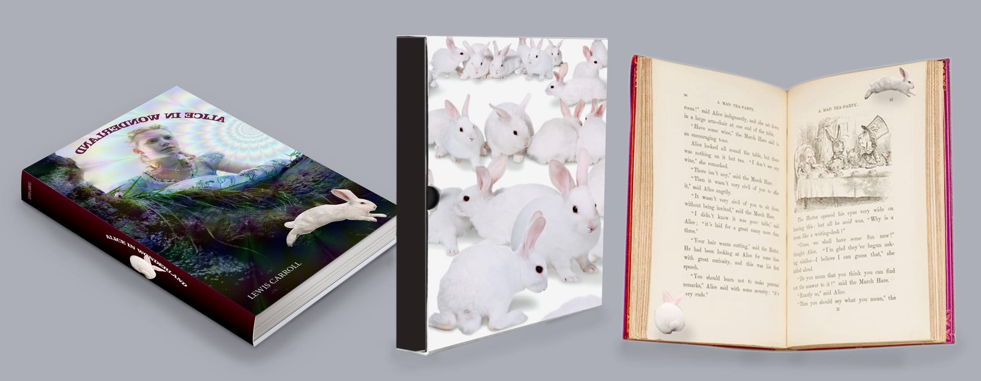 ALICE IN WONDERLAND BOOK COVER CONCEPT