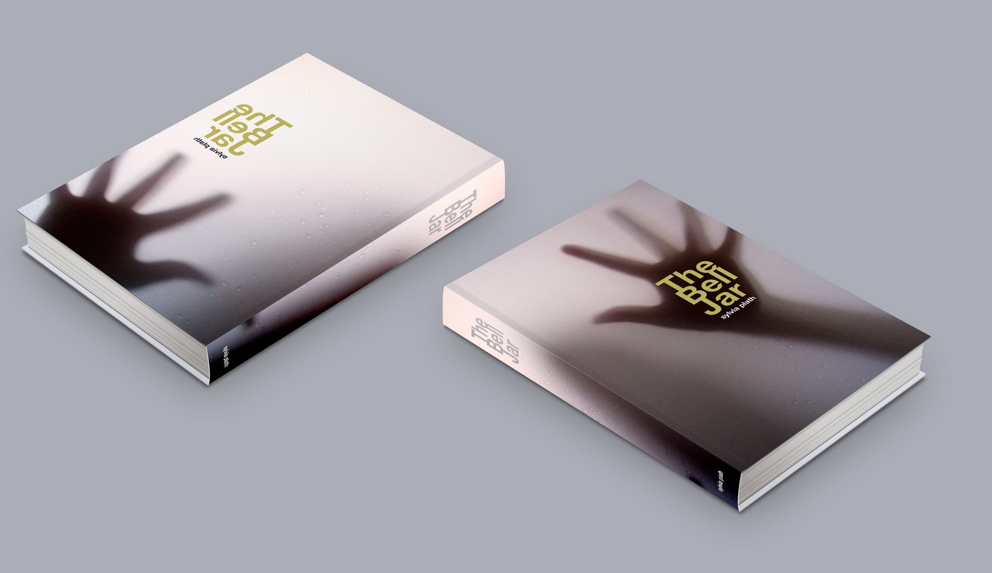 THE BELL JAR BY SYLVIA PLATH BOOK COVER CONCEPT
