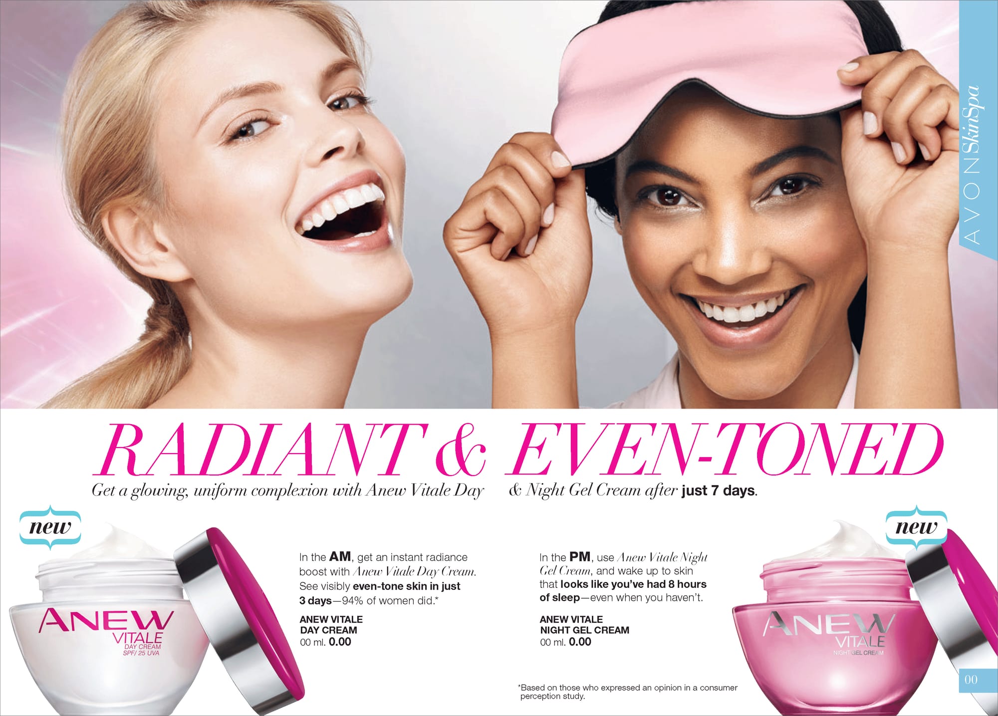 AVON VITALE GLOBAL SKINCARE LAUNCH