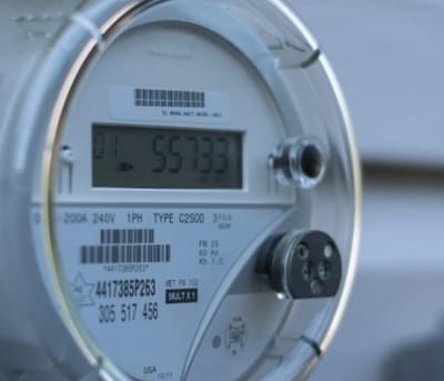 Conexión de base del medidor de CFE