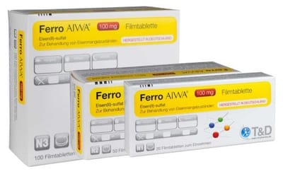 Ferro AIWA 100mg