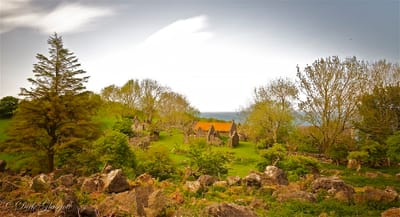 Galboly, the Deserted Village in the Glens of Antrim.