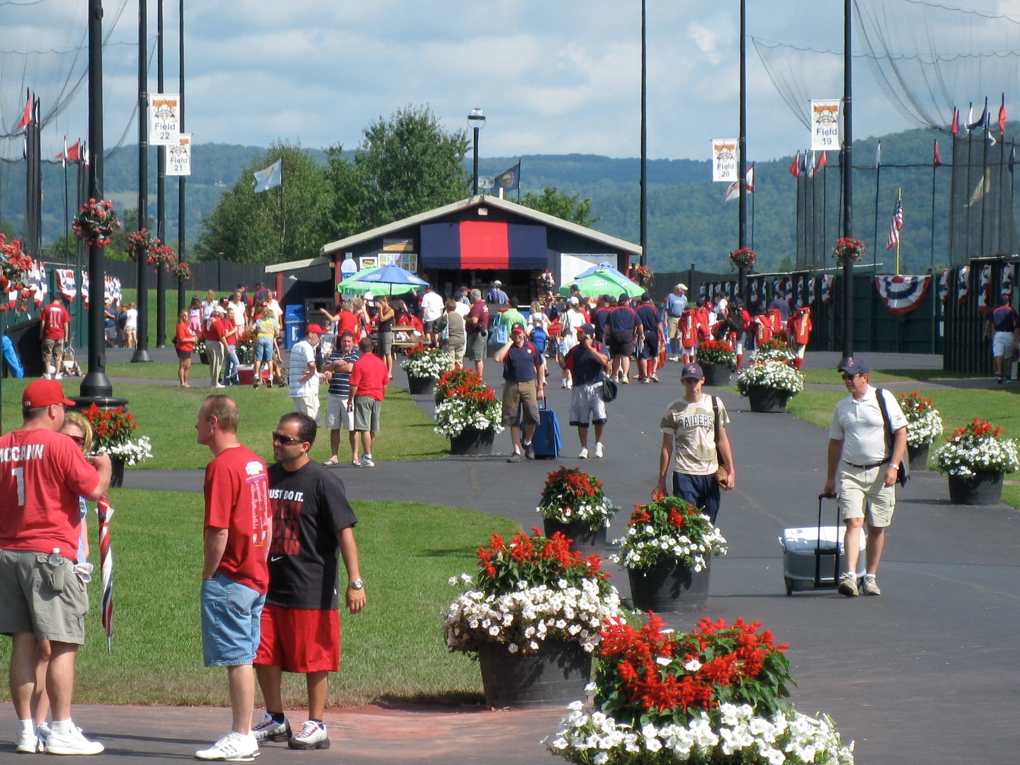 Enjoying the Cooperstown Dreams Park
