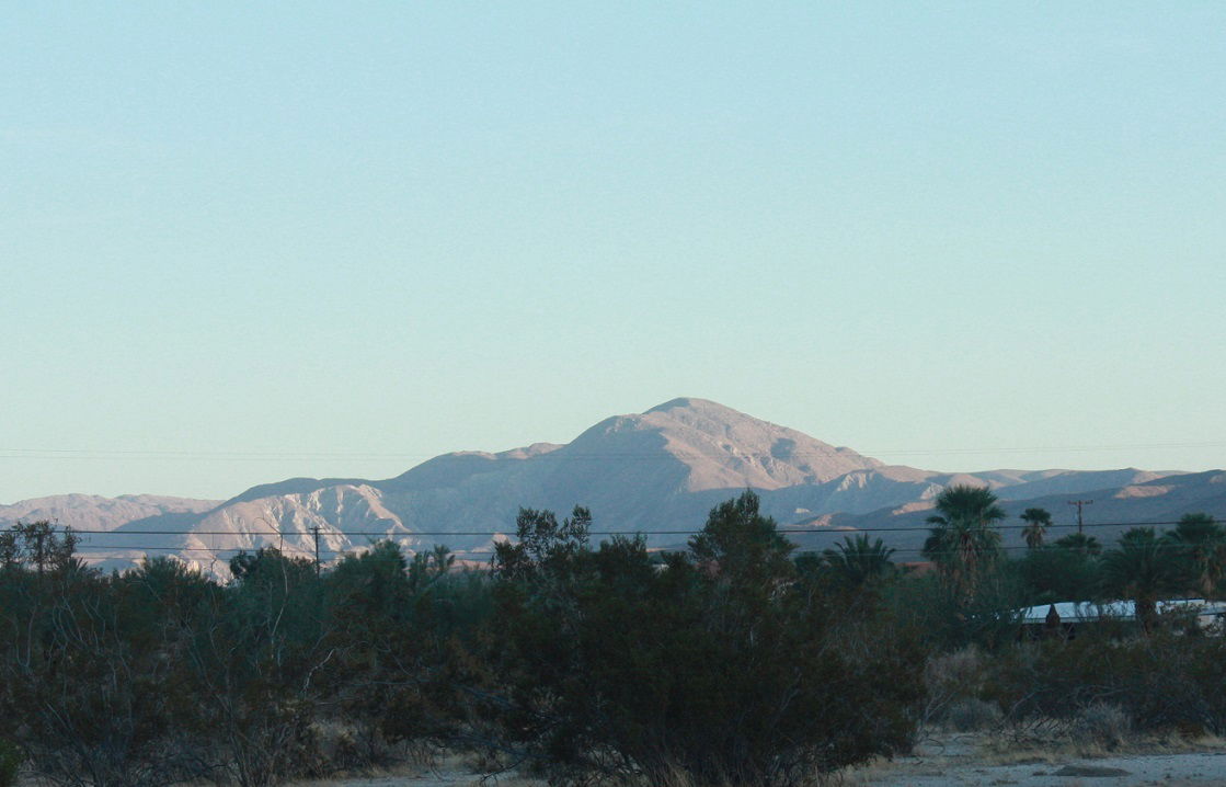 Always a surprise view from our kitchen window while preparing for coyote hour.