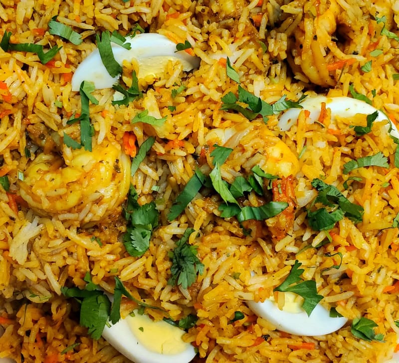 Shrimp Biryani