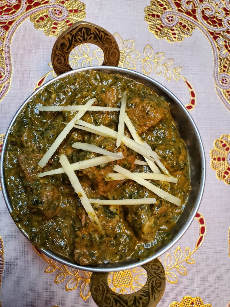 Beef Palak