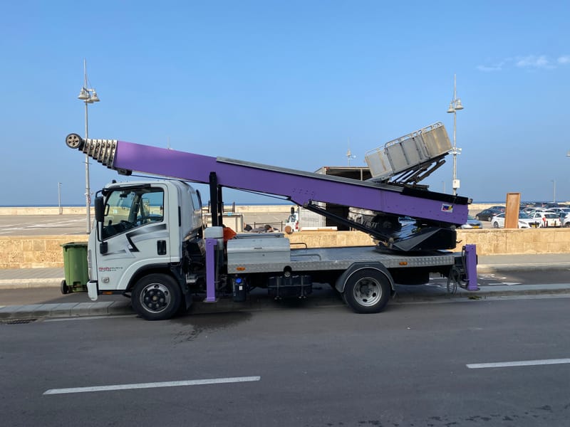 מנוף הרמה בחולון