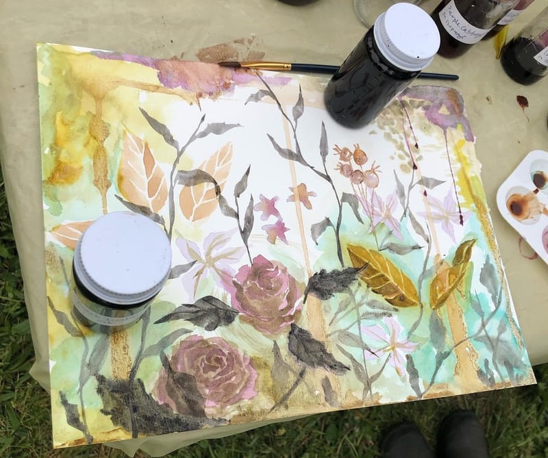 Botanical Inks at the Miner's Bazaar!