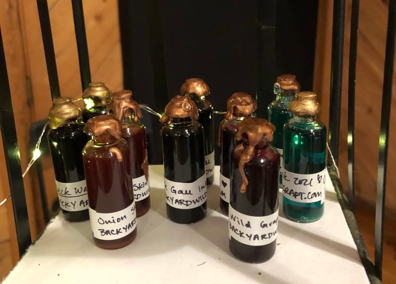 Holiday Cards and Botanical Inks