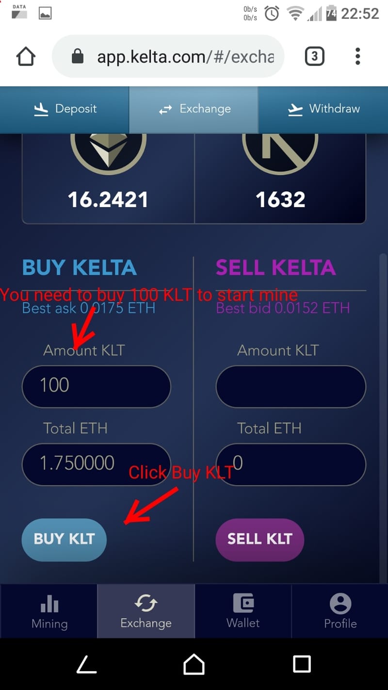 Step 5. Buy Kelta tokens