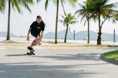 A mistura do skate com o surf: Surfeeling