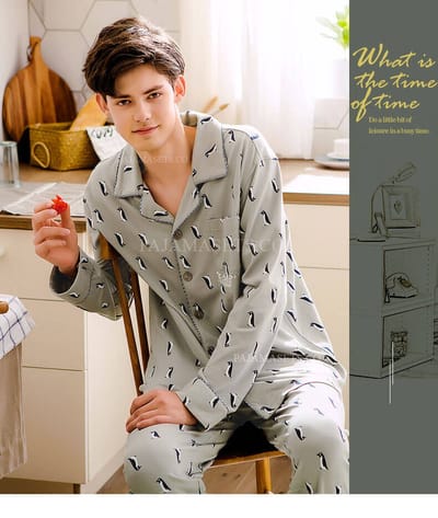 Quel est le meilleur pyjama en coton pour hommes pour le printemps et l'automne?