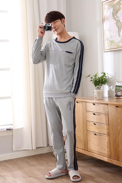 Liste des pyjamas de sport pour hommes bon marché d'automne
